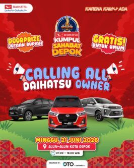 Alun-Alun Kota Depok Jadi Pusat Kemeriahan Festival Daihatsu Kumpul Sahabat