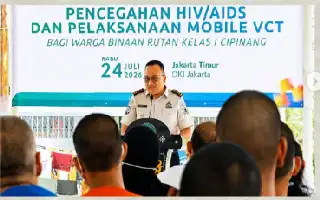 Rutan Cipinang Gelar Seminar dan Tes HIV Gratis untuk Warga Binaan