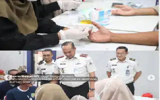 Lapas Serang Gandeng Puskesmas Banten Girang Gelar Pemeriksaan HIV bagi 200 Warga Binaan