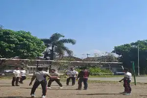 Pererat Sinergi Internal, Bapas Magelang Gelar Pertandingan Voli Persahabatan