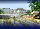 Tingkatkan Produktivitas, Lapas Karawang Pasang Sistem Irigasi Sprinkler Modern di Area Pertanian