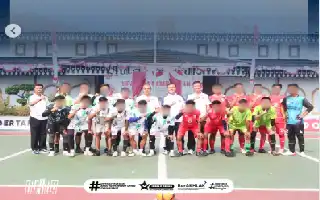 Tendangan Perdana Kalapas Madiun Tandai Dimulainya Pekan Olahraga Warga Binaan