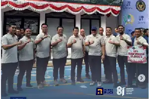 Semarakkan HUT RI ke-81, Rutan Cipinang Ikuti Pekan Olahraga dan Aksi Sosial Pemasyarakatan