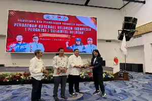 Hasbi Syamsu Ali Resmi Pimpin PERGATSI Sulsel, Dorong Gateball Jadi Olahraga Pembentuk Karakter