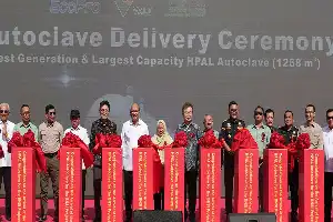 Dorong Ekosistem Baterai EV Rendah Karbon, Proyek Hilirisasi Nikel Hijau PT BNSI Resmi Beroperasi di Morowali