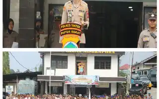 Apresiasi Dedikasi dan Prestasi, Kapolres Fakfak Ganjar 15 Personel dengan Penghargaan