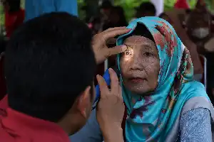 Perdami Kalbar Gelar Layanan Pemeriksaan Mata Gratis bagi Lansia di Pontianak