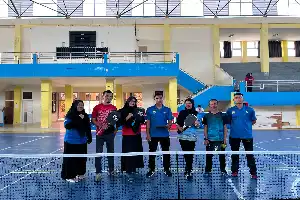 Perkuat Sinergi ASN, Dinas Perpustakaan dan Kearsipan Kota Solok Meriahkan Olahraga Gembira HUT RI