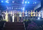 Semarak Hari Jadi ke-61 Tanjab Barat dan HUT RI, Ribuan Warga Padati Malam Hiburan Rakyat di Kuala Tungkal