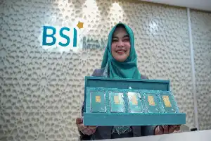 Kolaborasi Strategis dengan Danantara Dongkrak Nasabah Bullion BSI hingga 700 Persen