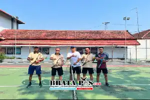 Sambut HUT RI ke-81, Lapas Kelas IIB Pati Gelar Kompetisi Olahraga Antarpegawai