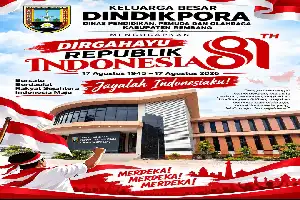 Momentum Kemerdekaan, Dindikpora Rembang Tekankan Pentingnya Mutu Pendidikan dan Persatuan