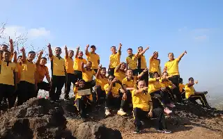 Antisipasi Karhutla, Polres Trenggalek Gelar Sosialisasi Sambil Susuri Hutan Kota Gunung Ja’as