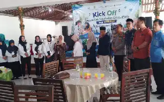 Kapolsek Sewon Dukung Program Cek Kesehatan Gratis bagi KPM PKH