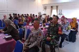 Bhabinkamtibmas Polsek Bantul Ikuti Lokakarya Lintas Sektor Bahas Pencegahan Stunting