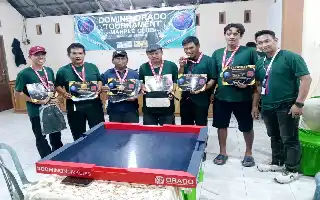 Domino Masuk Arena Olahraga Prestasi, Jepara Gelar Turnamen Resmi Perdana