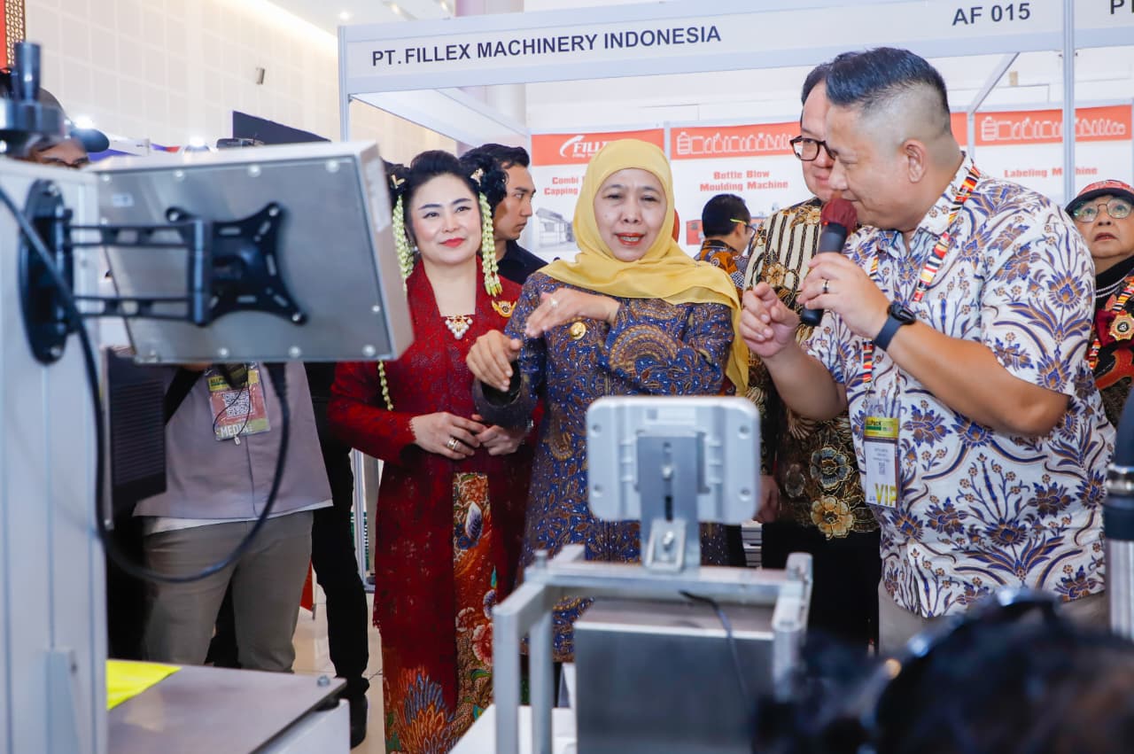Dorong Hilirisasi Industri, Gubernur Khofifah Resmi Buka ALLPack Surabaya Expo 2026