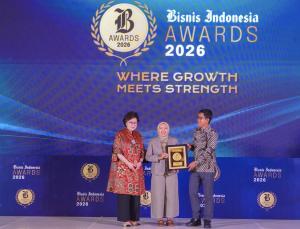 Kinerja Keuangan Moncer, Bank Jatim Sabet Penghargaan Bisnis Indonesia Award 2026