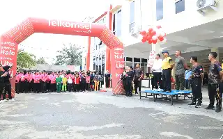 Polres Serdang Bedagai Gelar Olahraga Bersama Seribu Warga Jelang HUT Bhayangkara ke-80