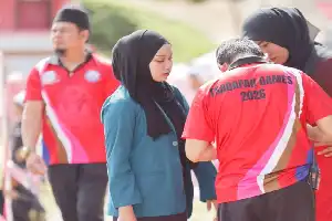 Mahasiswi UNIKI Bireuen Ikuti Sukan Warna di Thailand, Pelajari Integrasi Olahraga dan Budaya Melayu