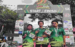 Alfian Rayakan Kelulusan dan Tiket ke SMAN 3 Malang Lewat Cakra Fun Run 2026