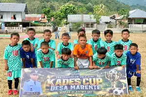 Jaring Bibit Pesepak Bola Sejak Dini, Pemdes Marente Gelar Turnamen U-11