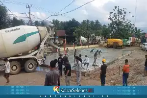 Dukung Pengembangan Bakat Pemuda, Polsek Bungku Selatan Sediakan Fasilitas Olahraga