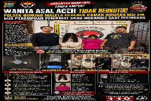 Polsek Gunung Malela Ringkus Dua Wanita Terkait Penyalahgunaan Sabu di Tempat Hiburan Malam