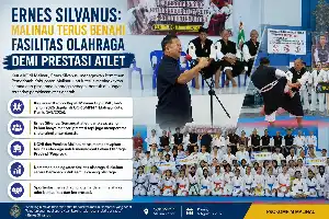 Buka Kejuaraan Kempo Bupati Cup V, Pemkab Malinau Fokus Benahi Infrastruktur Olahraga