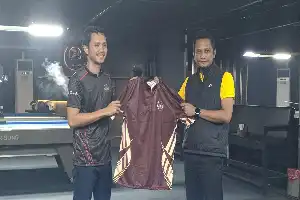 Pererat Sinergi dan Bidik Atlet Porwanas, PWI Kaltim Gelar Turnamen Biliar Bola 9