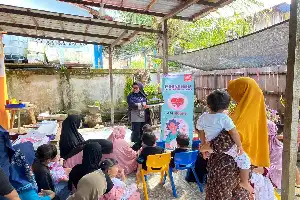 Perkuat Kesehatan Anak, Astra Motor Kaltim 1 Dampingi Layanan Posyandu Mawar Merah di Balikpapan