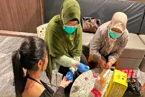Jamin Kepatuhan Hukum, Satpol PP Balikpapan Gelar Operasi Gabungan dan Pemeriksaan Kesehatan Pekerja THM