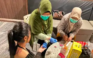 Jamin Kepatuhan Hukum, Satpol PP Balikpapan Gelar Operasi Gabungan dan Pemeriksaan Kesehatan Pekerja THM