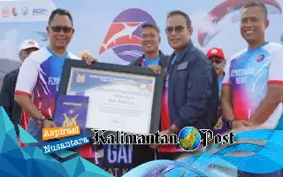 Kejurnas Gantole dan Paralayang Resmi Ditutup, Kotabaru Dinilai Punya Venue Kelas Dunia