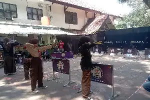 Lestarikan Permainan Tradisional, Kontingen Arcamanik Raih Juara Ketapel di Ulinpiade Kwarcab Bandung