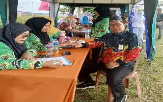 Rayakan Panen Raya, Petani Mitra Adhyaksa Gelar Pemeriksaan Kesehatan Gratis di Pasir Sakti