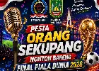 Pererat Kebersamaan Warga, Pesta Orang Sekupang 2026 Siap Hadirkan Nobar Final Piala Dunia dan Bazar UMKM