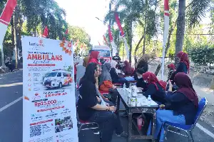 Gandeng Dinkes, Lazismu Maros Gelar Pemeriksaan Kesehatan Gratis di Area Car Free Day