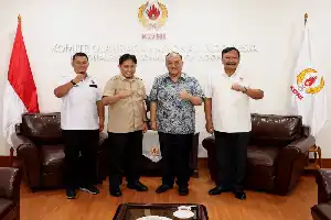 Matangkan Persiapan Porprov 2026 dan Porwil XII, KONI Sumbar Temui Pengurus Pusat