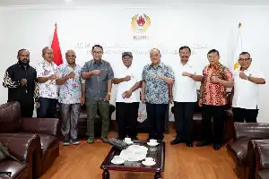 Persiapan Musorprov Perdana KONI Papua Barat Daya, Ketum KONI Pusat Tekankan Soliditas Organisasi