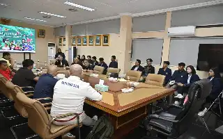 Perkuat Pembinaan Atlet, Belasan Mahasiswa Unesa Jalani Magang di Puslatda KONI Jatim