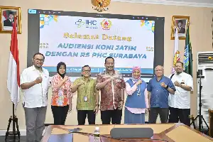 Perkuat Proteksi Atlet, KONI Jatim Jajaki Kerja Sama Strategis dengan Dua Rumah Sakit di Surabaya