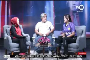 Mahasiswa Pendidikan Olahraga Teknokrat Lampung Bahas Sportivitas Atlet Muda di TVRI