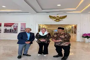 Perkuat Pembangunan Perbatasan, Bupati Natuna Kawal Usulan Infrastruktur dan Geopark di Bappenas