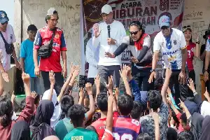 Kolaborasi TNI-Polri dan Pemerintah Hadirkan Pesta Rakyat Semarakkan Kemerdekaan di Sungai Lumpur Lingga