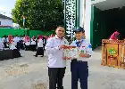 Borong Dua Emas Karate, Muhammad Gibran Dinobatkan sebagai Siswa Berprestasi MTsN 1 Bandar Lampung