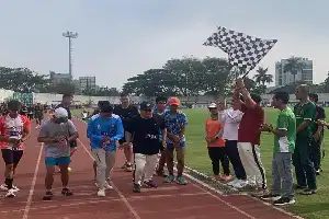 Tatap Porwanas 2027, PWI Lampung Bidik Tiga Emas Lewat Seleksi Atletik di Stadion Pahoman