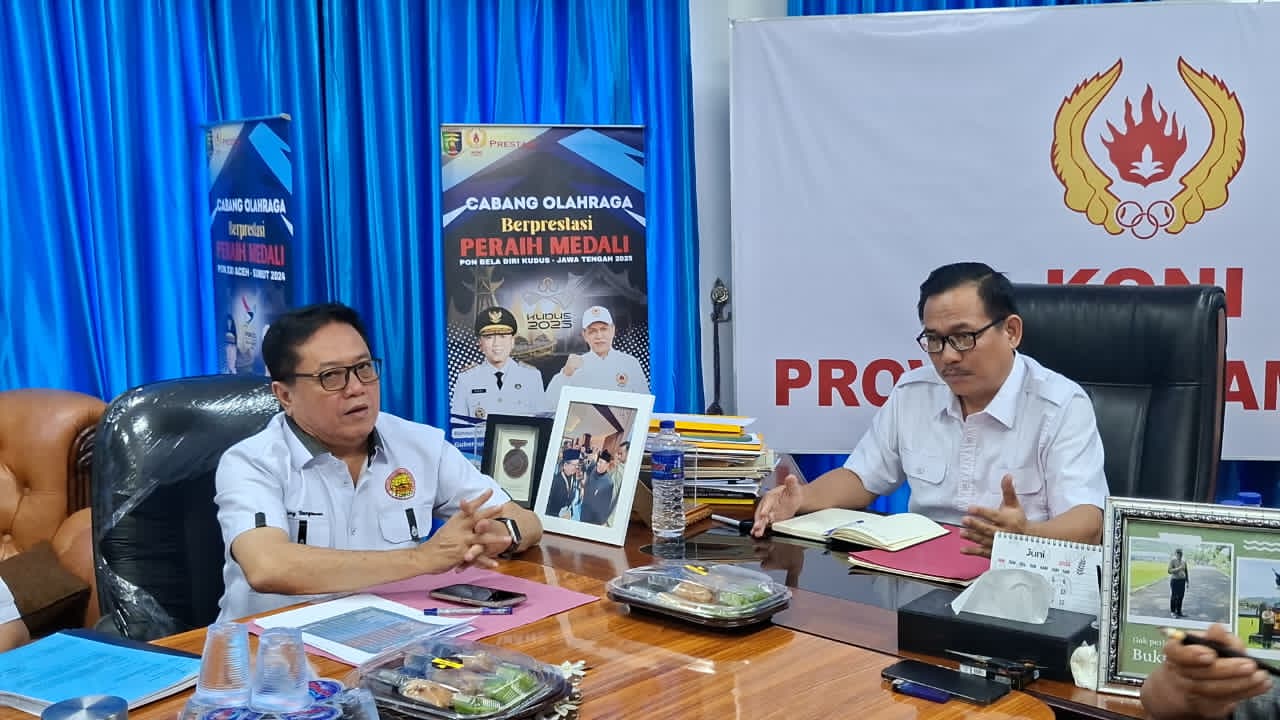 KONI Lampung Siapkan Strategi Peningkatan Kualitas SDM Pelatih dan Wasit Jelang BK PON