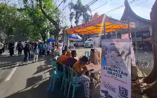 Edukasi Kesehatan di CFD Padang: Pentingnya Deteksi Dini dan Kurangi Begadang Bagi Generasi Muda