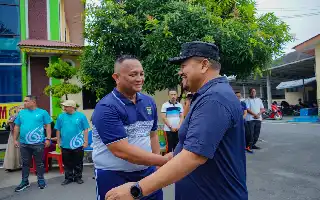 Bupati Batu Bara Bersama Forkopimda Perkuat Sinergi Lewat Olahraga Bersama Jelang Hari Bhayangkara ke-80